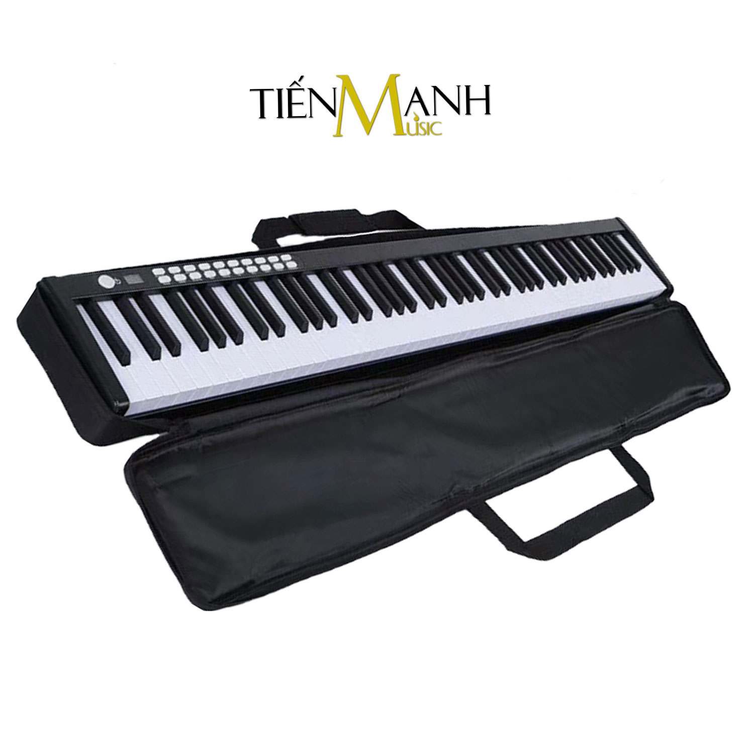 Bộ Đàn Piano Điện Bora BX1A- 88 Phím nặng Cảm ứng lực BX-1A Midi Keyboard Controllers BX1 - Kèm Chân Gỗ, Móng Gẩy DreamMaker