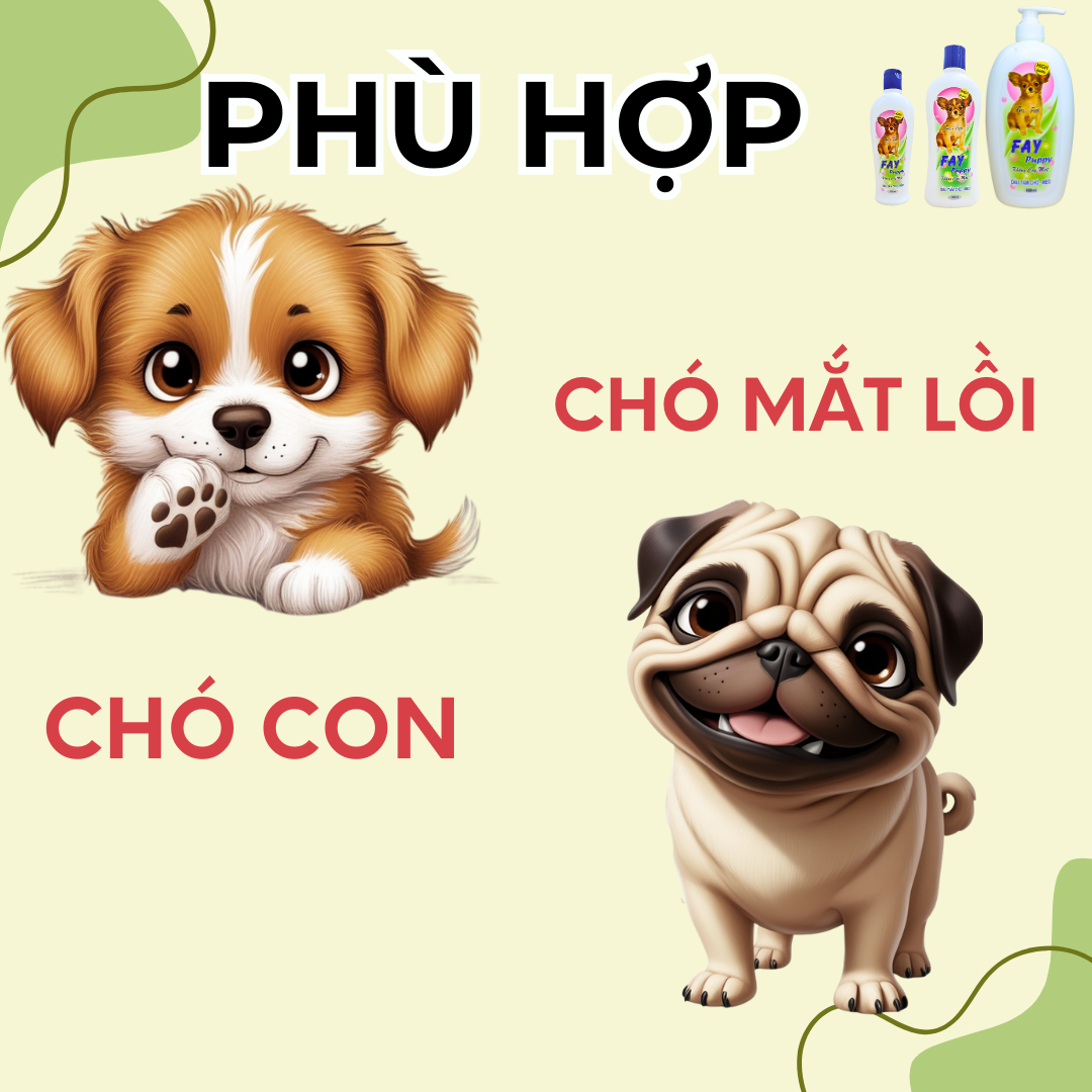 Dầu tắm Fay Puppy 300ml