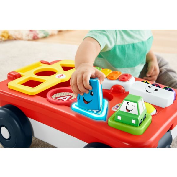 Đồ Chơi FISHER PRICE Xe kéo học chữ thông minh GCV97