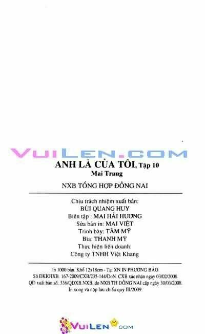 anh là của tôi chapter 10 144