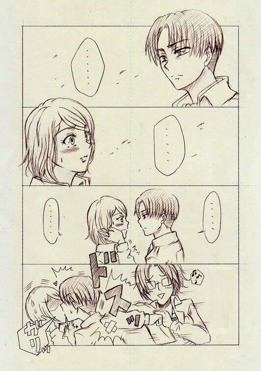 đại chiến titan - doujinshi về levi và petra chapter 5 1