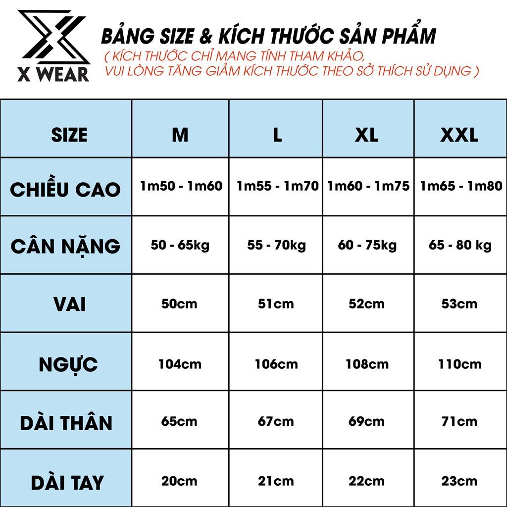  Áo thun nam X-WEAR Tee Basic chất liệu cotton nhiều màu sắc