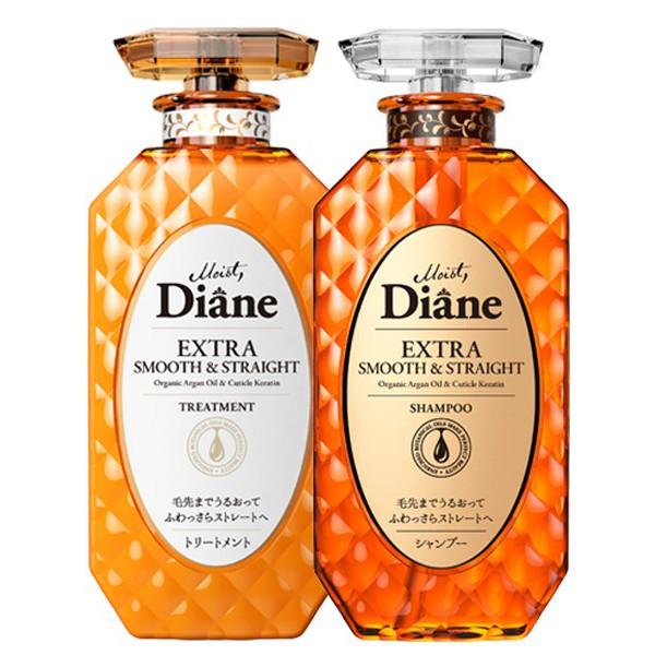 Dầu Gội Xả Moist Diane Kiểm Soát Dầu Thừa, Ngăn Ngừa Tóc Gãy Rụng, Giữ Màu Tóc Nhuộm và Vào Nếp Nhật Bản 450ml