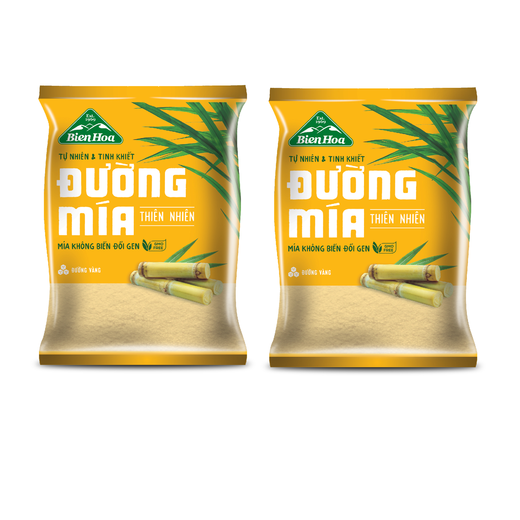 Combo 2 Đường mía thiên nhiên Biên Hòa 1kg