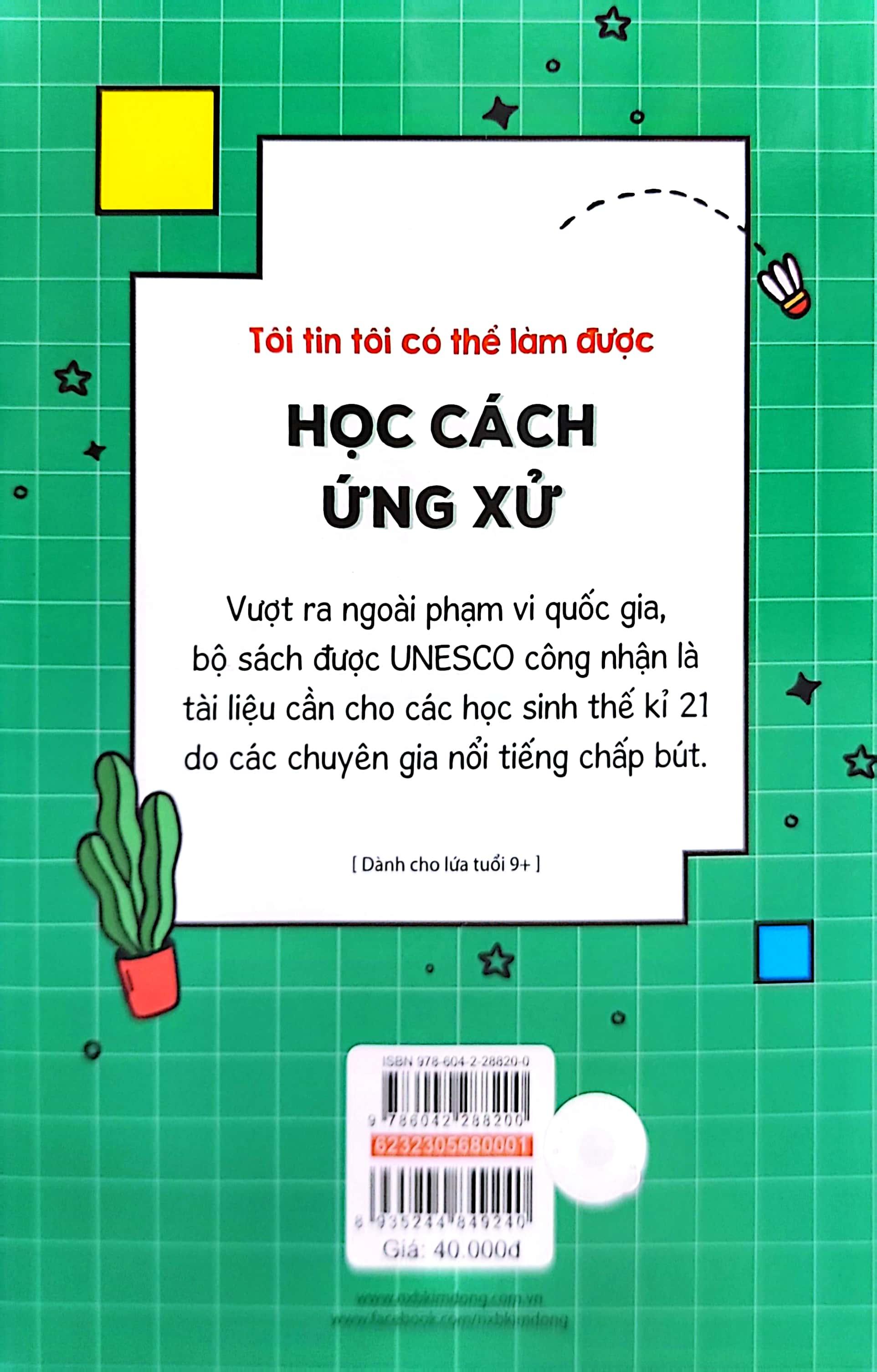Sách Tôi Tin Tôi Có Thể Làm Được: Học Cách Ứng Xử (Tái Bản 2020)