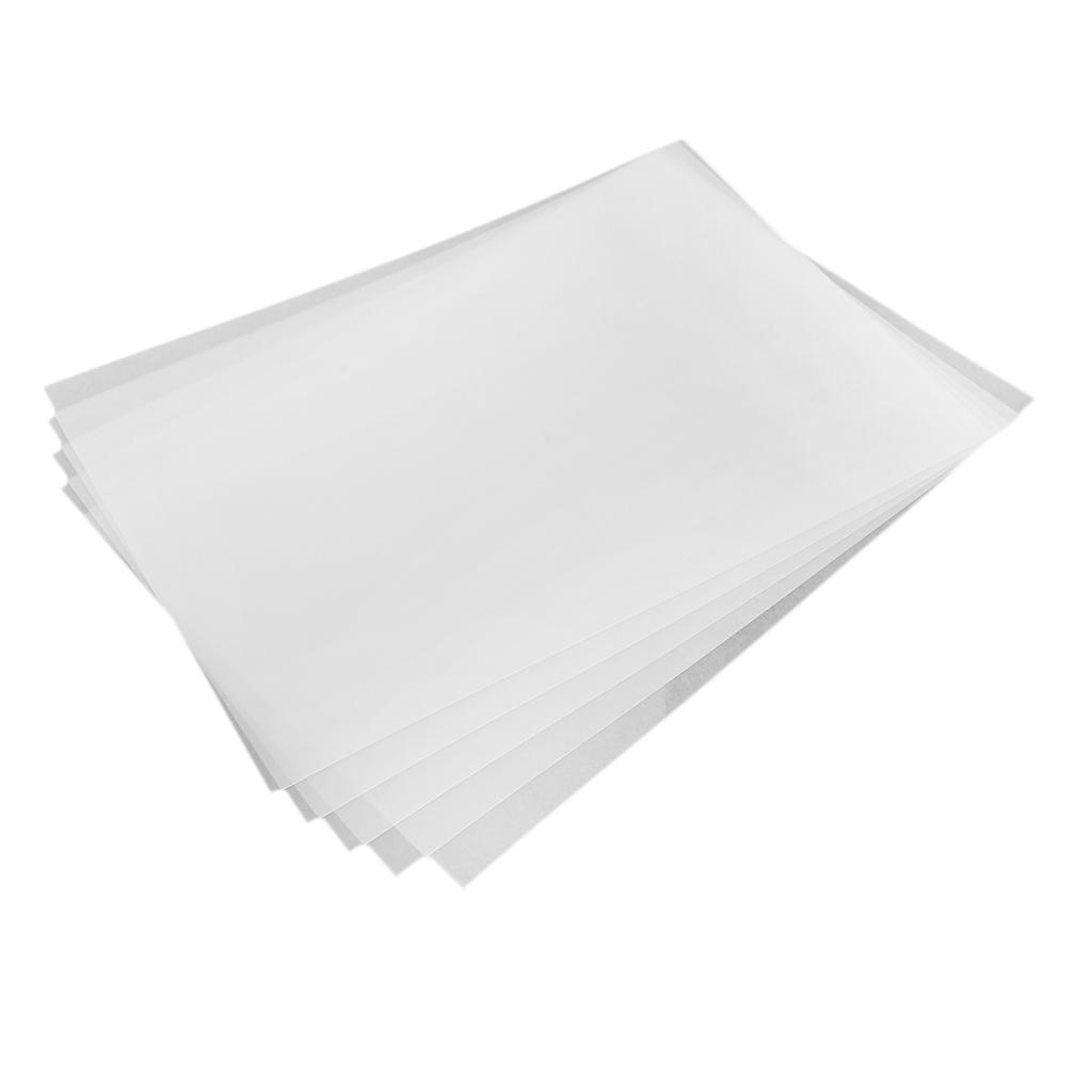5x Nhiệt Giấy Tấm Phim Cho DIY Trang Sức Làm Thủ Công Thô Ba Lan
