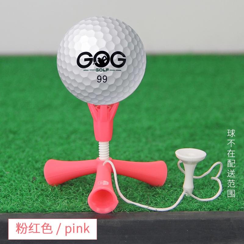1 pc chân máy golf tee với chiều cao gói tự điều chỉnh tees golf tự đứng đào tạo phụ kiện thể thao phụ kiện 4 màu cam màu đỏ Color: blue