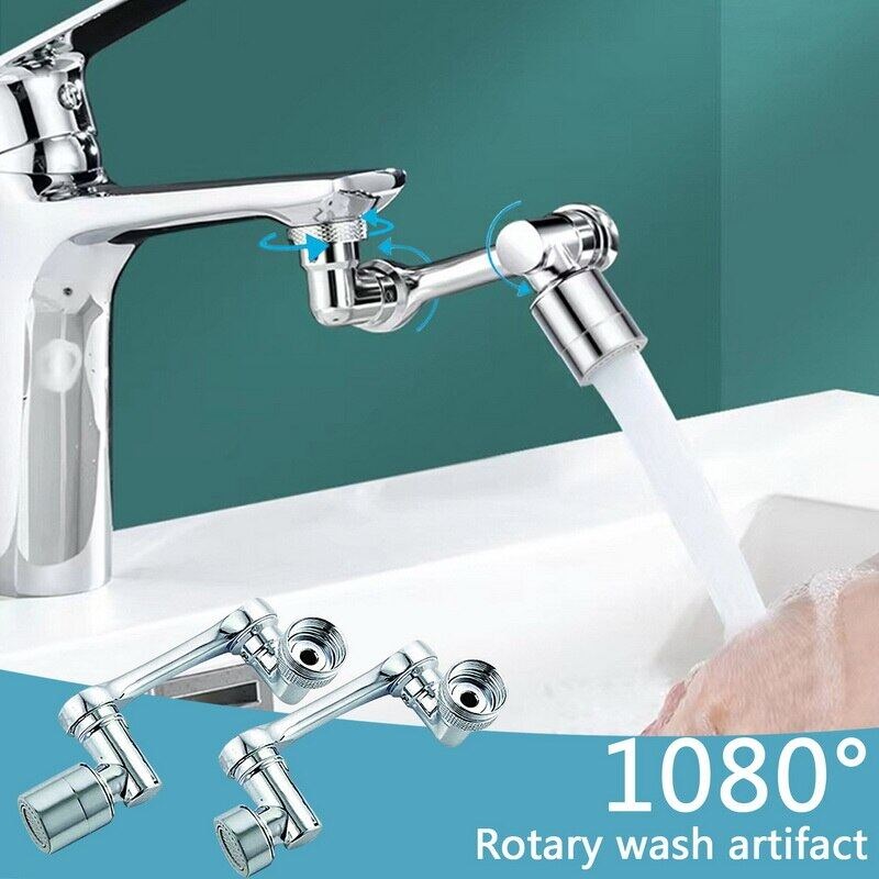 ĐẦU VÒI XOAY 1080 ĐỘ MỞ RỘNG NỐI DÀI BẰNG NHỰA - HN