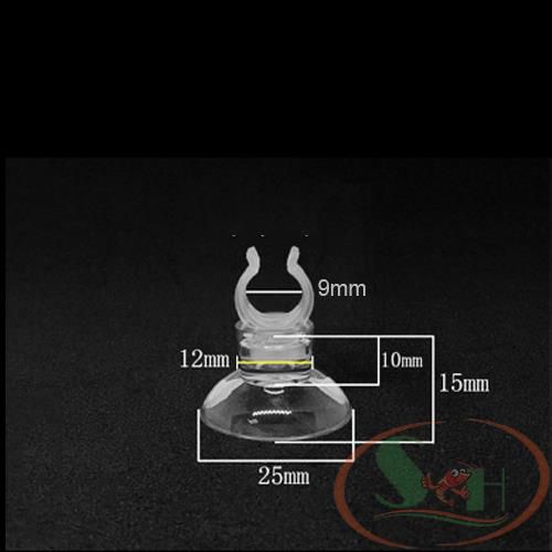 Hít nhựa kẹp giữ ống dây oxy co2, in out lọc kẹp phi 5, 9, 12, 16, 22, 25 mm