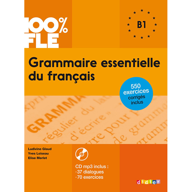 Sách học tiếng Pháp: Grammaire essentielle du francais : Livre + CD B1