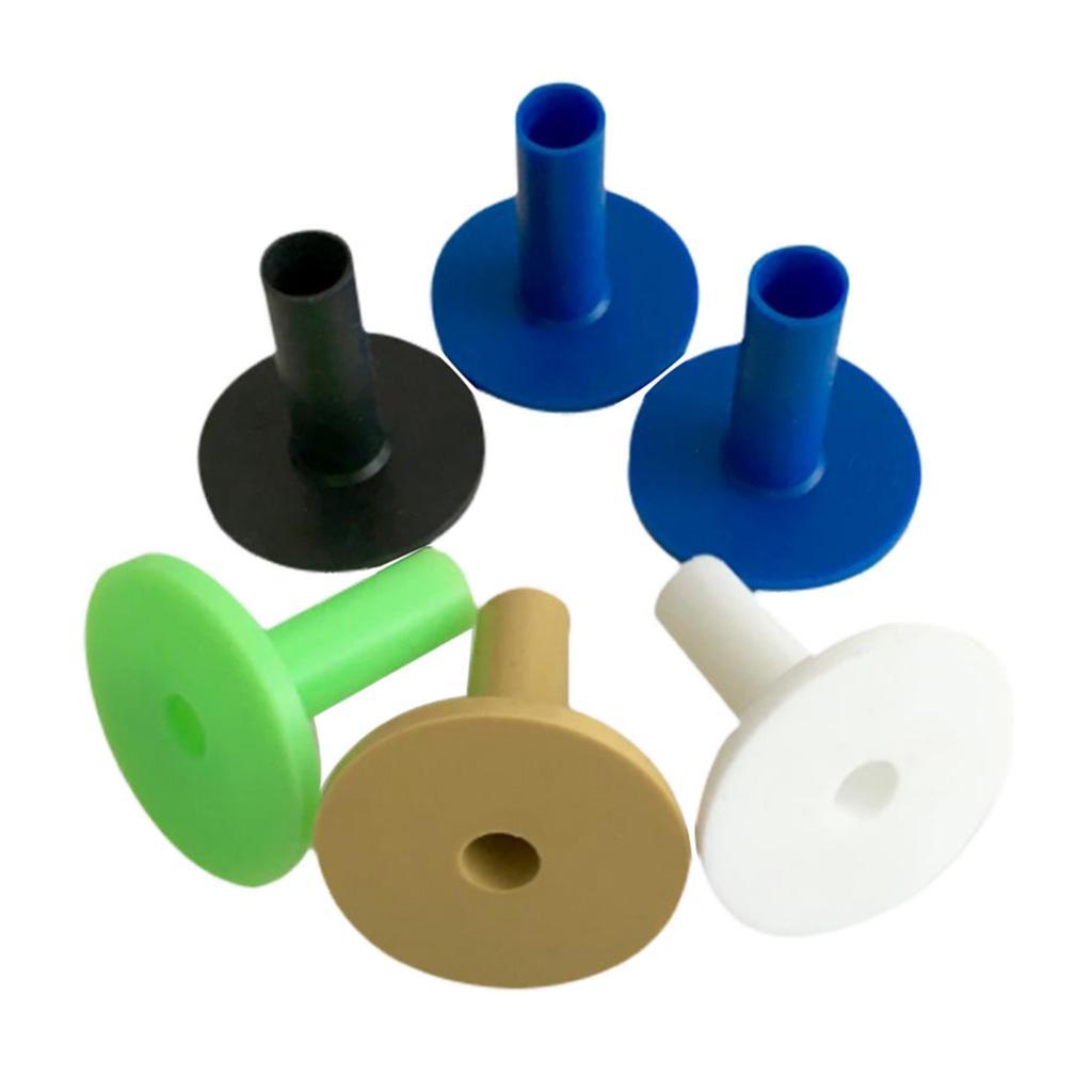 12pcs Rubber Golf Driving Range Tees Reusable Golf Ball Trainer Practice