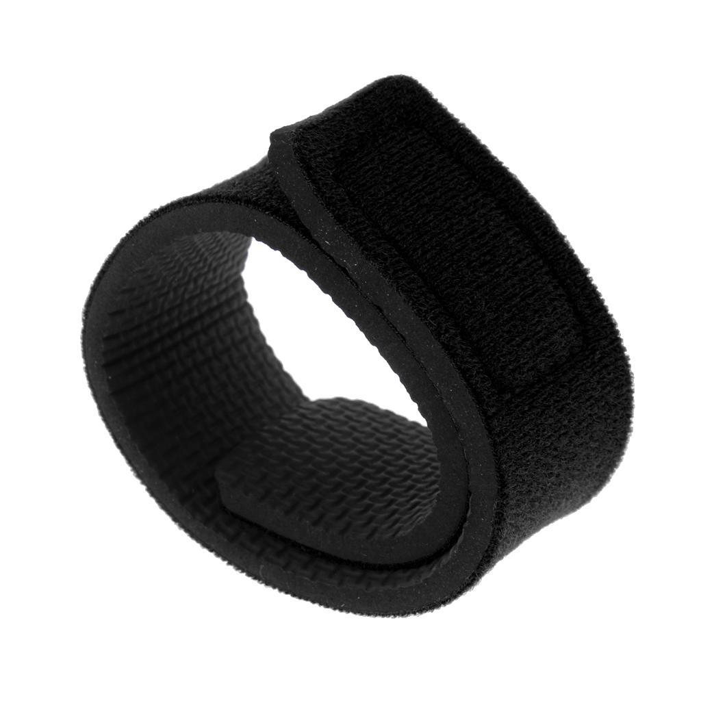 2-6pack Fishing Rod Ties Straps Belt Elastic Band Pole Holder Accessories Black