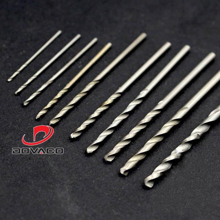 Bộ 10 mũi khoan mini các cỡ 0.8 - 3.0mm