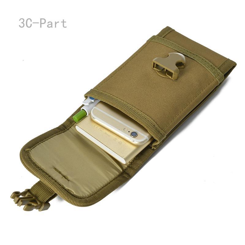 Túi Đeo Hông Đựng Điện Thoại 3C-Part Mini Phong Cách Quân Đội Dùng Cho Cắm Trại Săn Bắn Ngoài Trời