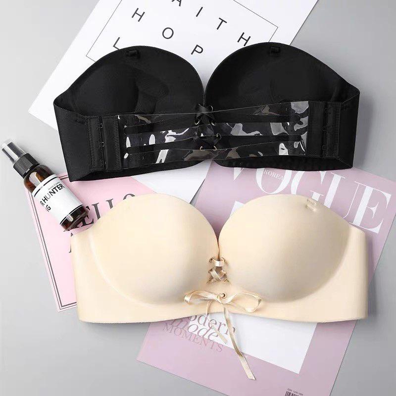 M171. Áo ngực không dây đệm bản tay dây rút tạo khe nâng ngực siêu hot