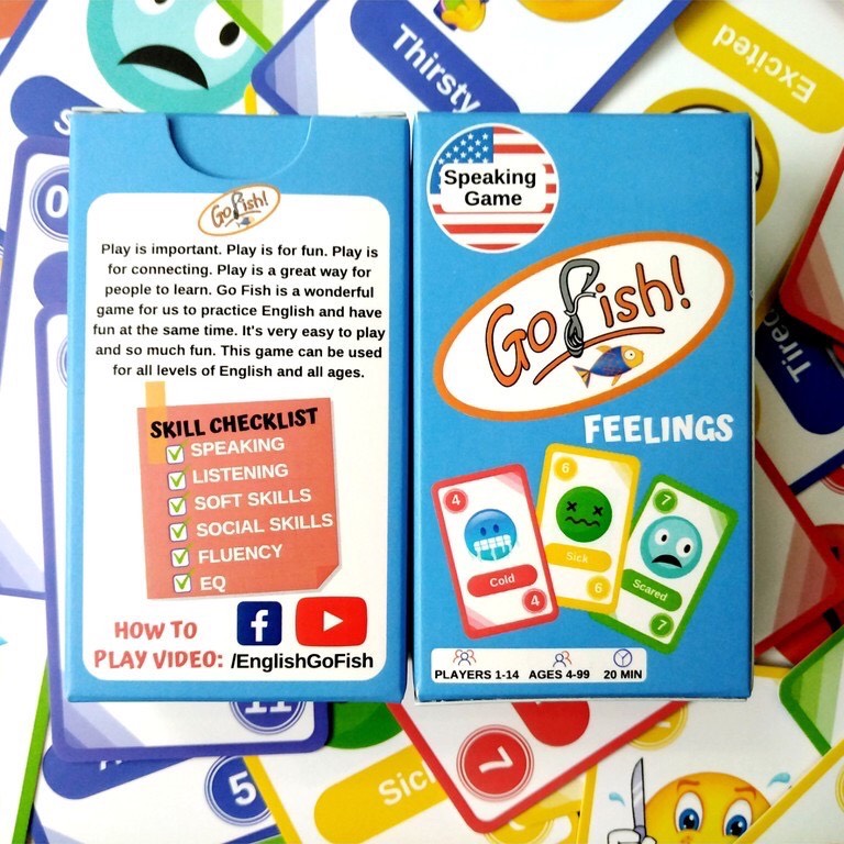 Go fish game &quot; Feelings&quot;