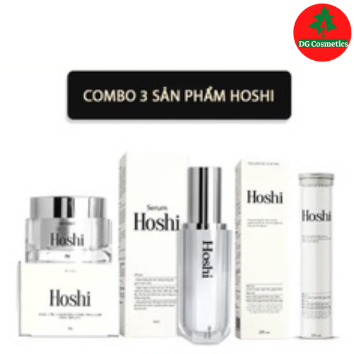 Bộ Ba Sản Phẩm Trắng Da, Mờ Nám, Chống Lão Hóa Hoshi Nhật Bản