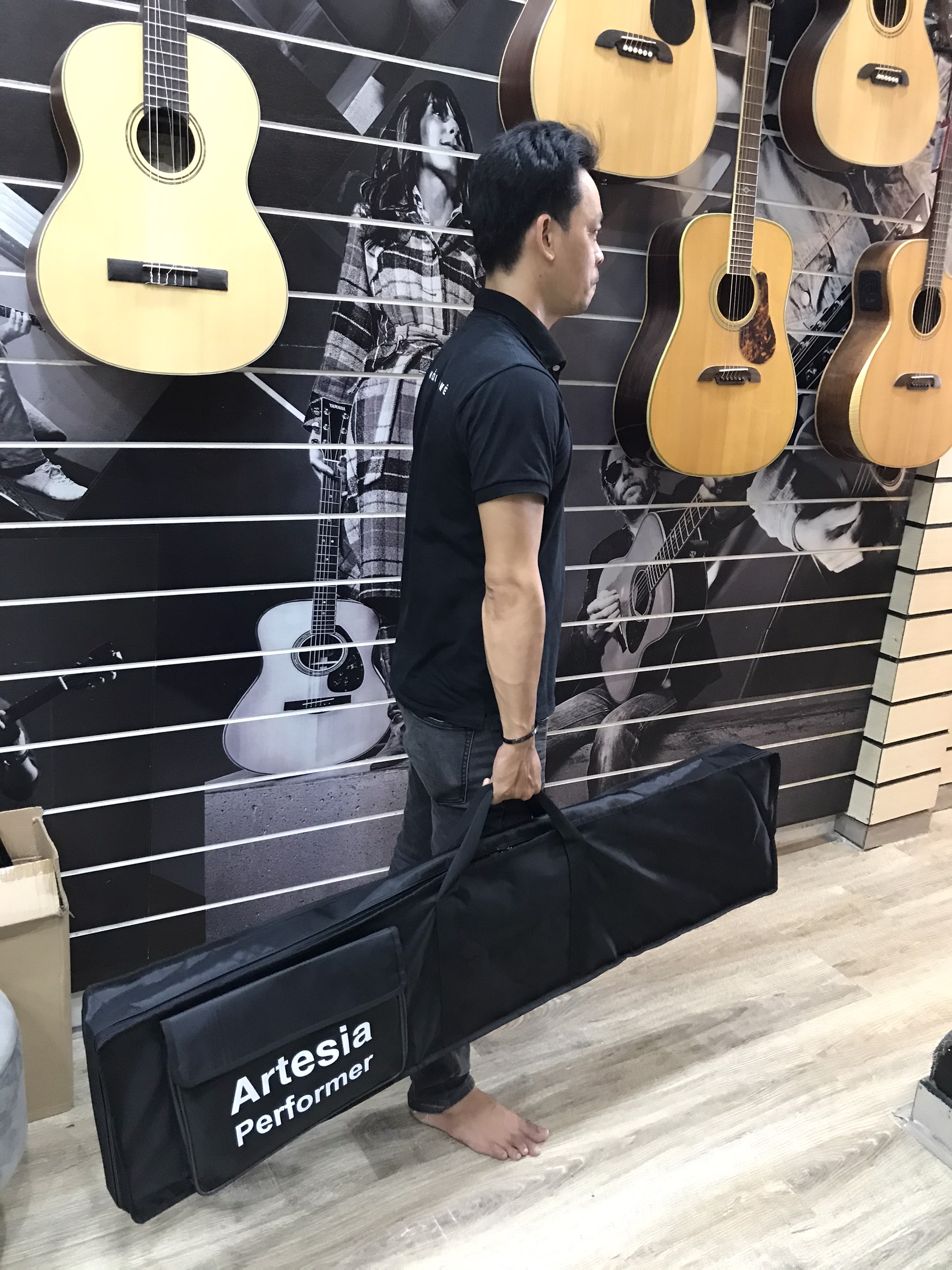 Bao đàn Piano điện - Artesia BA-1 (BA1) - Dành cho model Performer, PE88 - Chất liệu da nhân tạo cao cấp - Hàng chính hãng