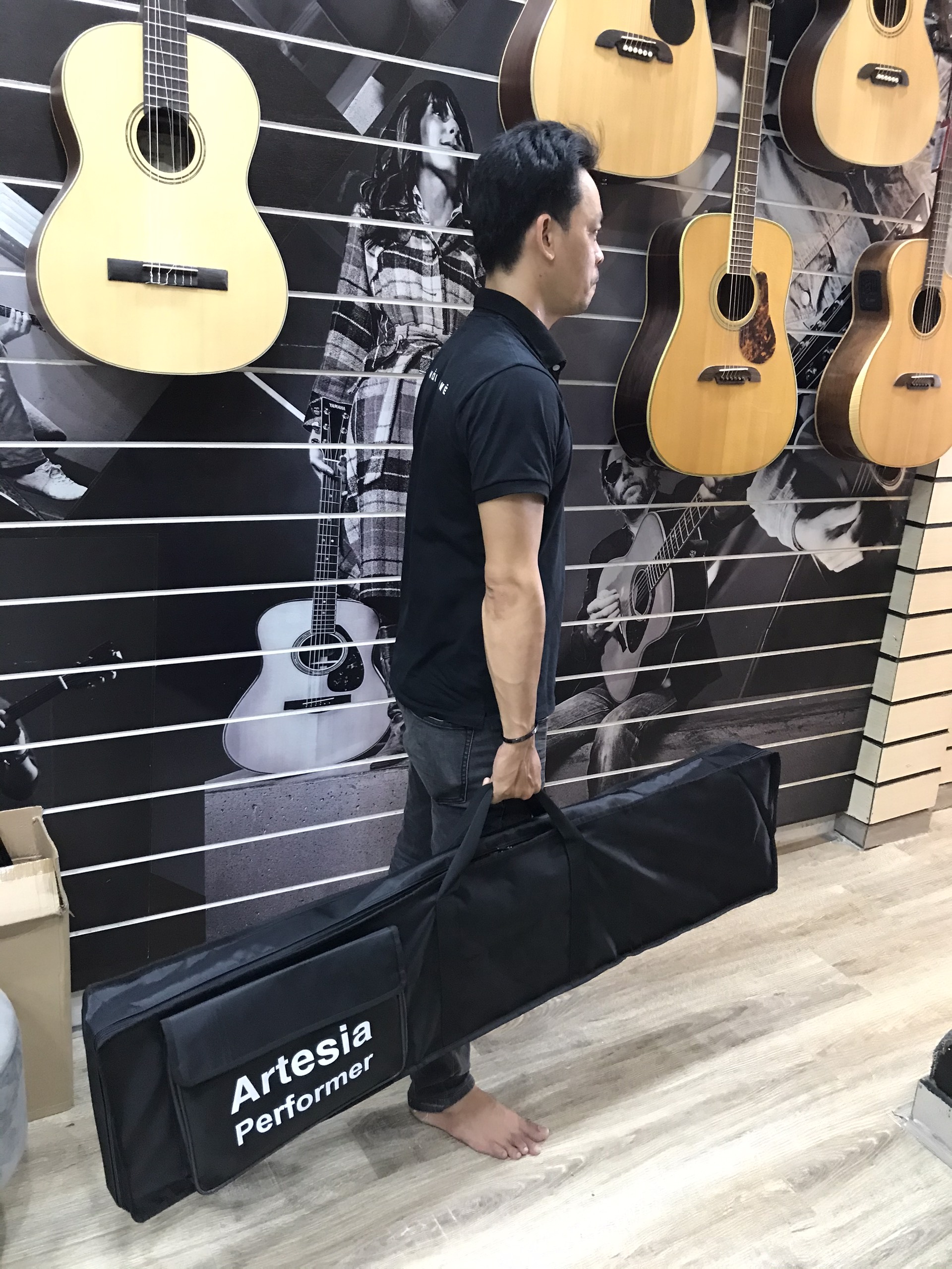 Bao đàn Piano điện - Artesia BA-9 - Dành cho model Performer, PE88 - Chất liệu vải bố cao cấp - Hàng chính hãng