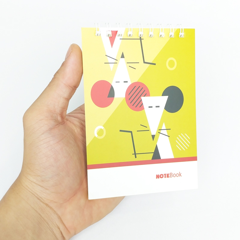 Sổ Note Mouse Cute - Mẫu 1 - Màu Vàng