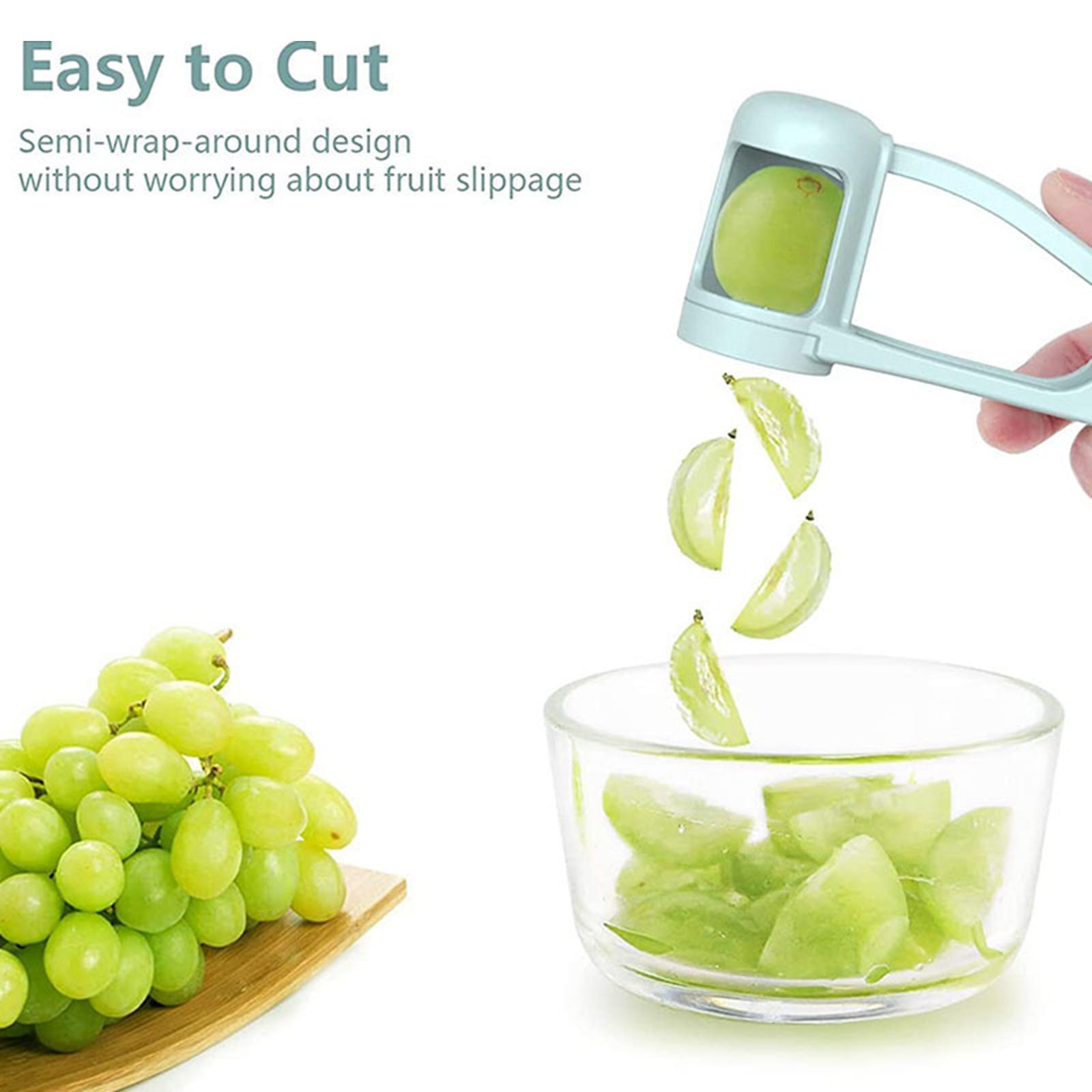 Grape Cutter Grape Slicer for Vegetable Fruit Salad Cake Decoration Tomatoes