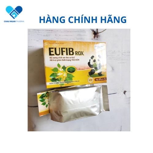Siro giảm táo bón bổ sung chất xơ EUROBE TEX Hộp 20 ống - Rostex- Tủ Thuốc Bảo Châu