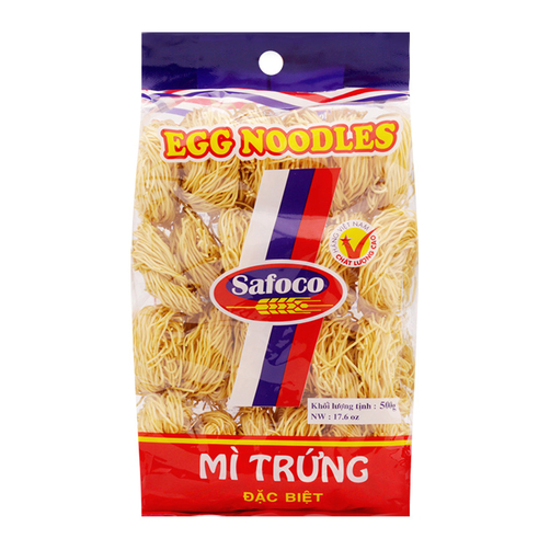 Mì trứng Safoco - Loại 500g