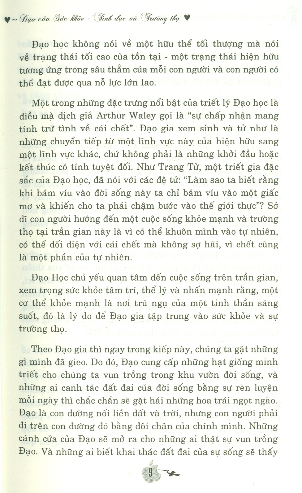 Đạo Của Sức Khỏe Tình Dục Và Trường Thọ