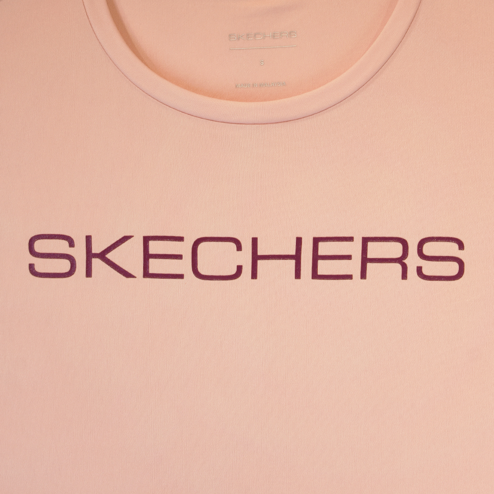 Skechers Nữ Áo Thun Tay Ngắn Chạy Bộ Tập Gym, Thường Ngày, Đi Học, Đi Làm Performance Running - SP22Q4W366-01L4