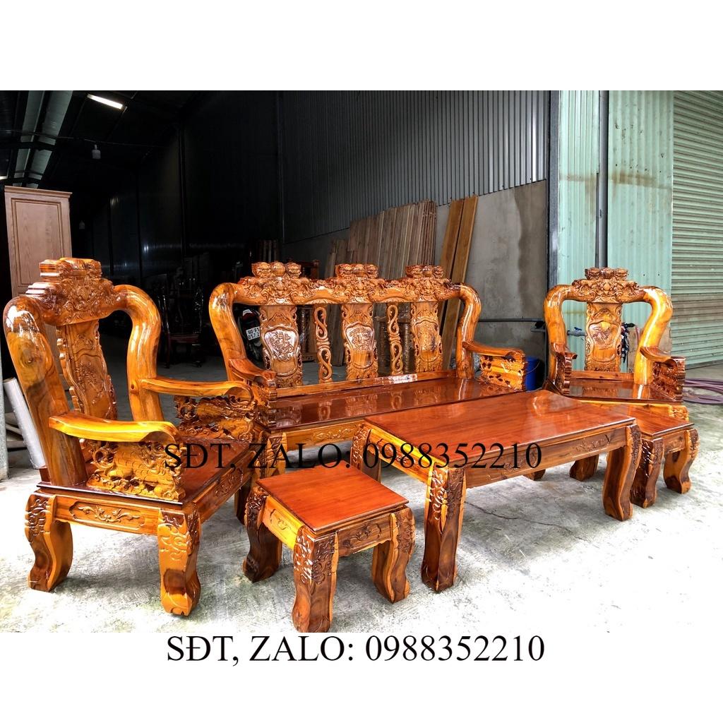 Bộ bàn ghế salon phòng khách sang trọng, giá rẻ