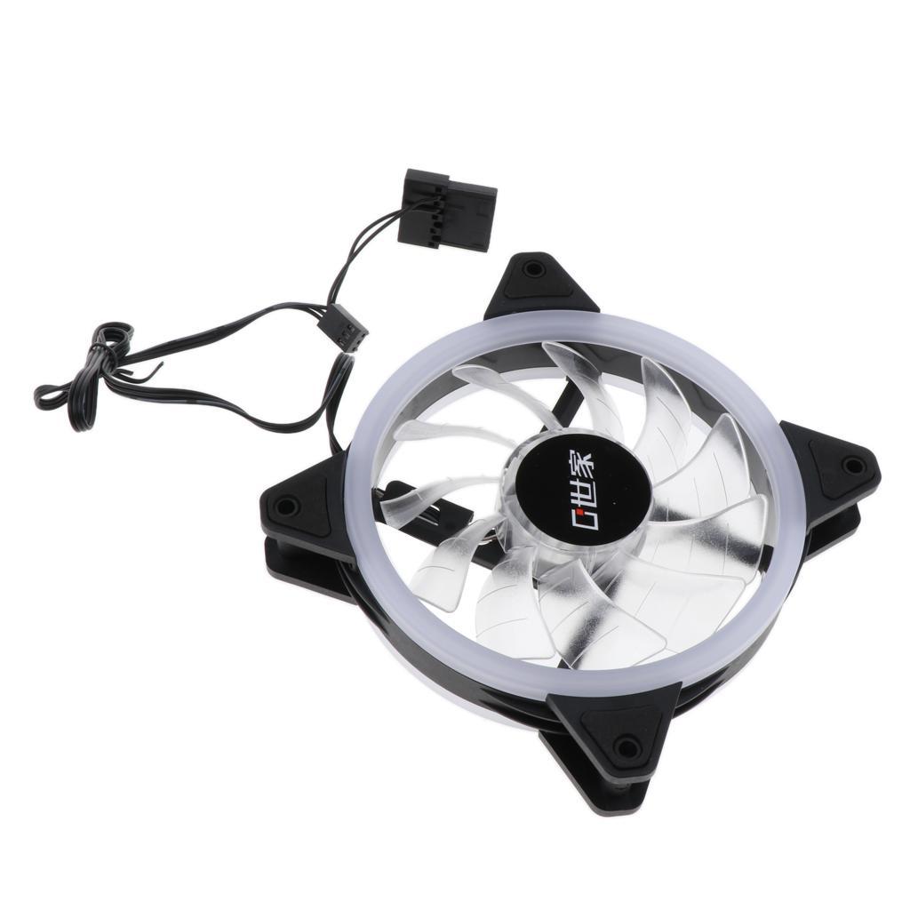 12CM LED Computer Case Cooling Fan for PC