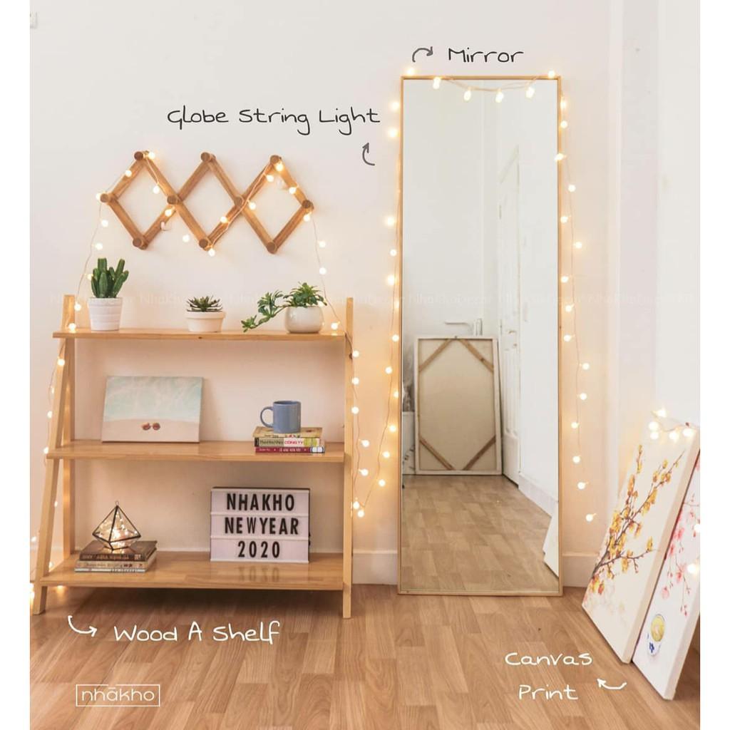Đèn Trang Trí Dây Đèn Led Trang Trí Trái Cherry Ball Bóng Đục Nhỏ