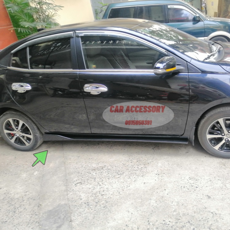 Lip hông Lip sườn Toyota mẫu độ cho xe Toyota Vios