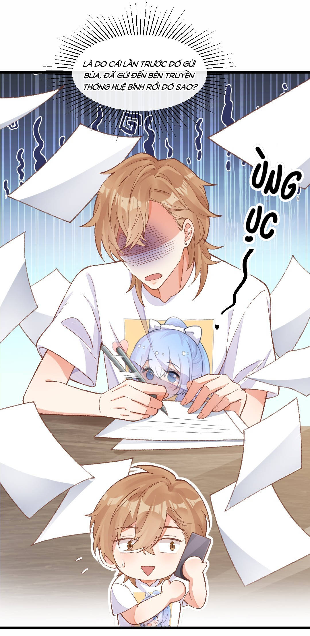 thân là quỷ súc up, tôi bị ảnh đế nhìn trúng rồi chapter 2 16