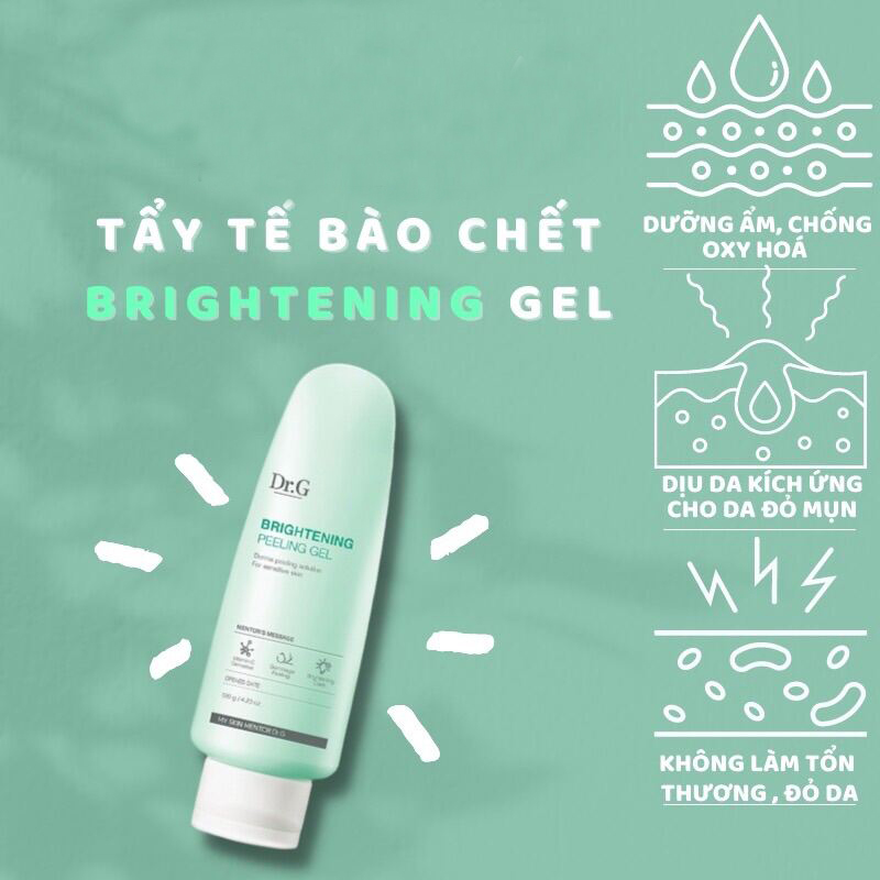 Tẩy Tế Bào Chết Dạng Gel Làm Sáng Da Dr.G Brightening Peeling Gel 120g