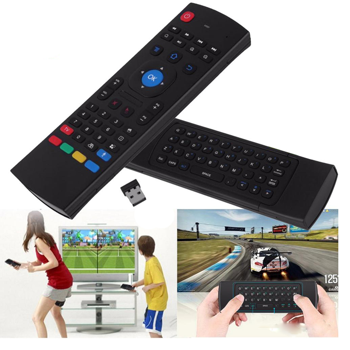 Chuột bay Air Mouse kiêm Remote KM900V tích hợp giọng nói - Hàng nhập khẩu