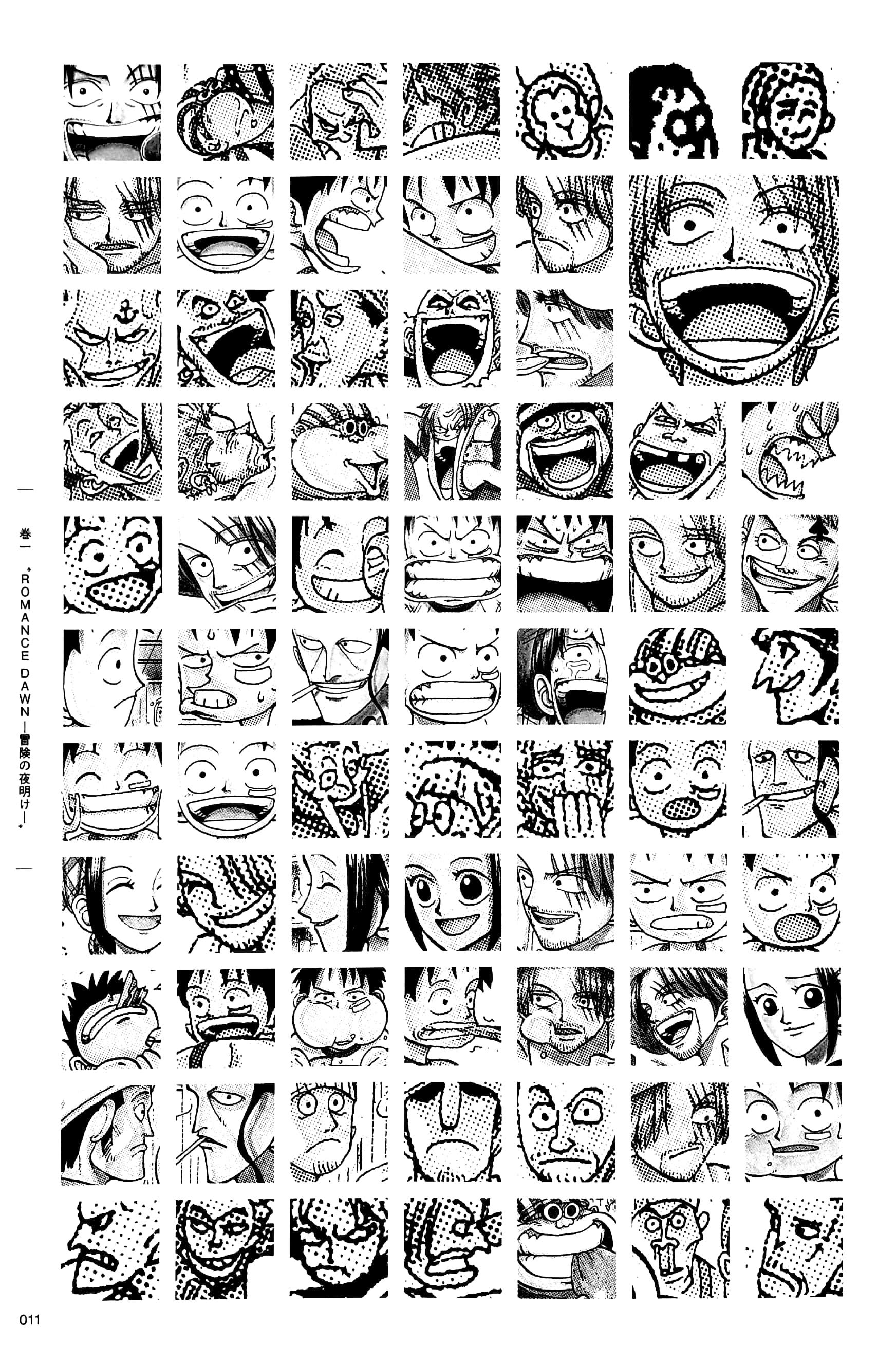 Hình ảnh One Piece All Faces 1 (Japanese Edition)
