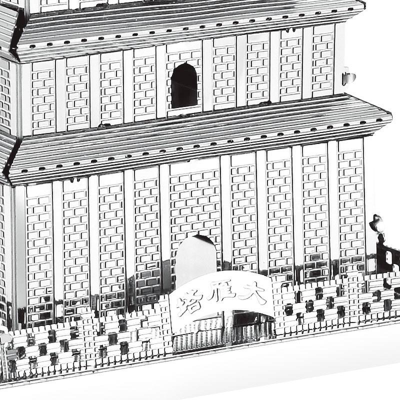 Mô Hình Lắp Ráp 3d Tháp Đại Nhạn Tây An