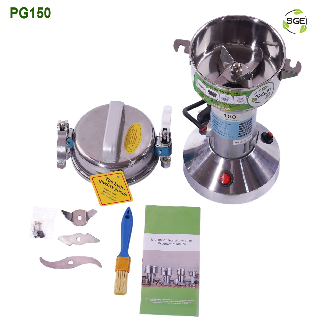 Máy xay bột mịn PG150. Xay thành bột mịn trong nháy mắt. Hàng chính hãng Thái Lan