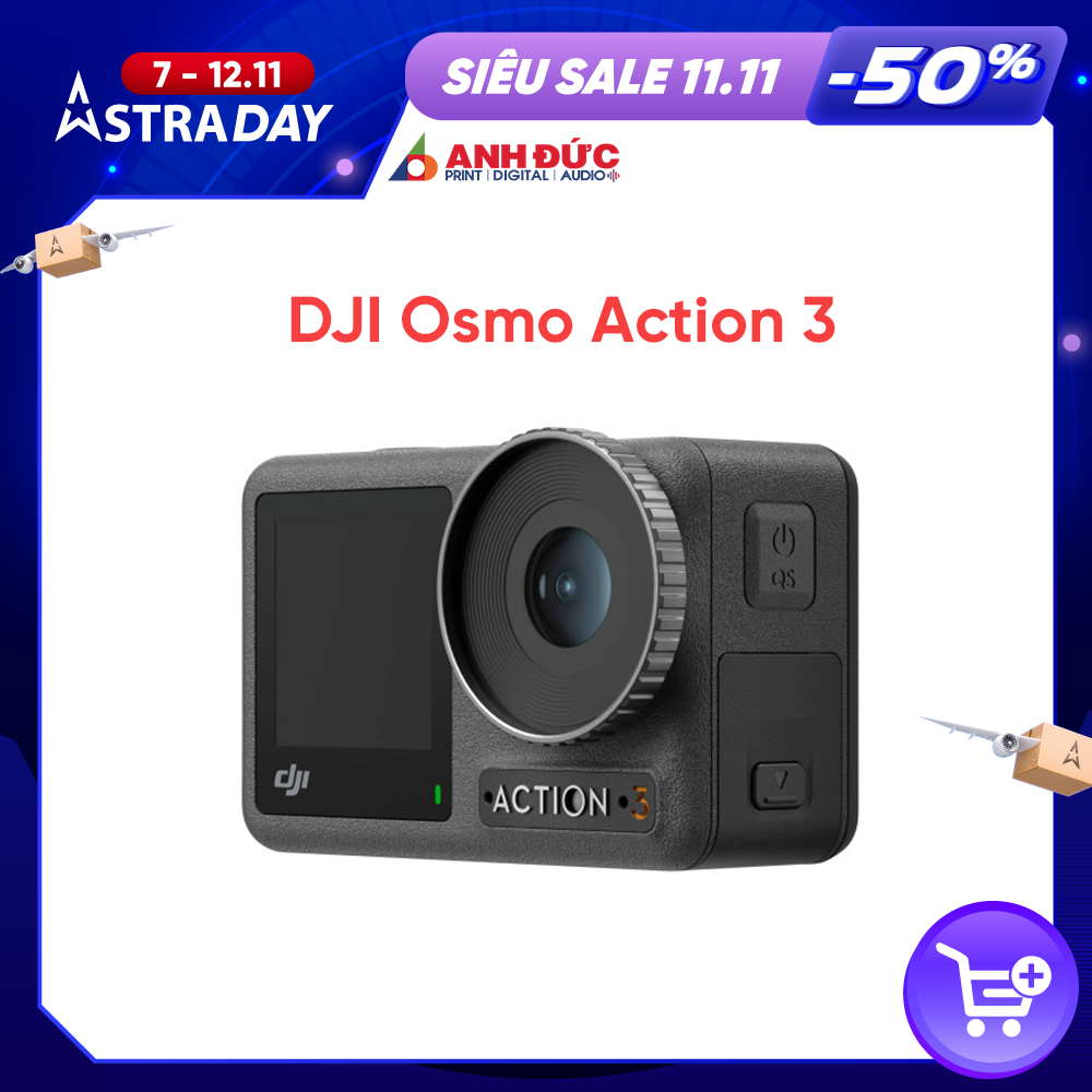 Camera Hàng Động DJI Osmo Action 4 (Standard Combo/ Adventure Combo) - Hàng Chính Hãng