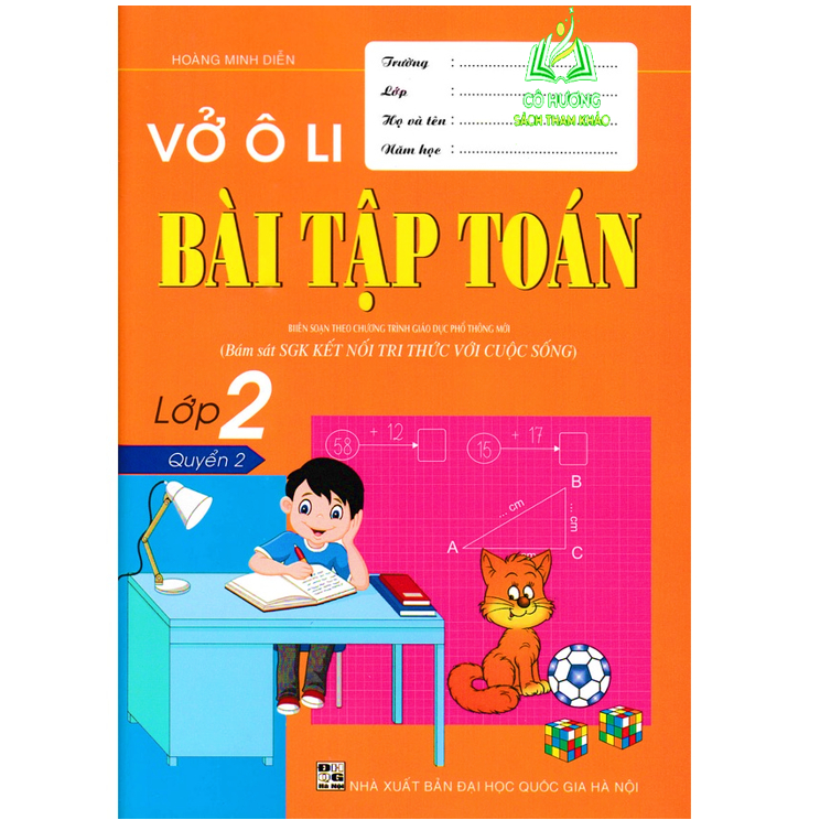 Sách - Combo Vở Bài Tập Toán Cơ Bản & Nâng Cao Lớp 2