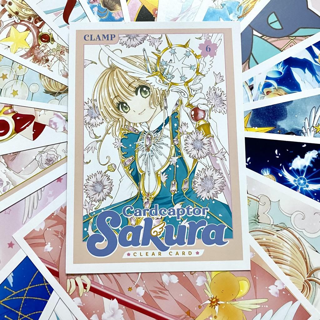 Bộ 20 tấm postcard Cardcaptor Sakura - Sakura thủ lĩnh thẻ bài