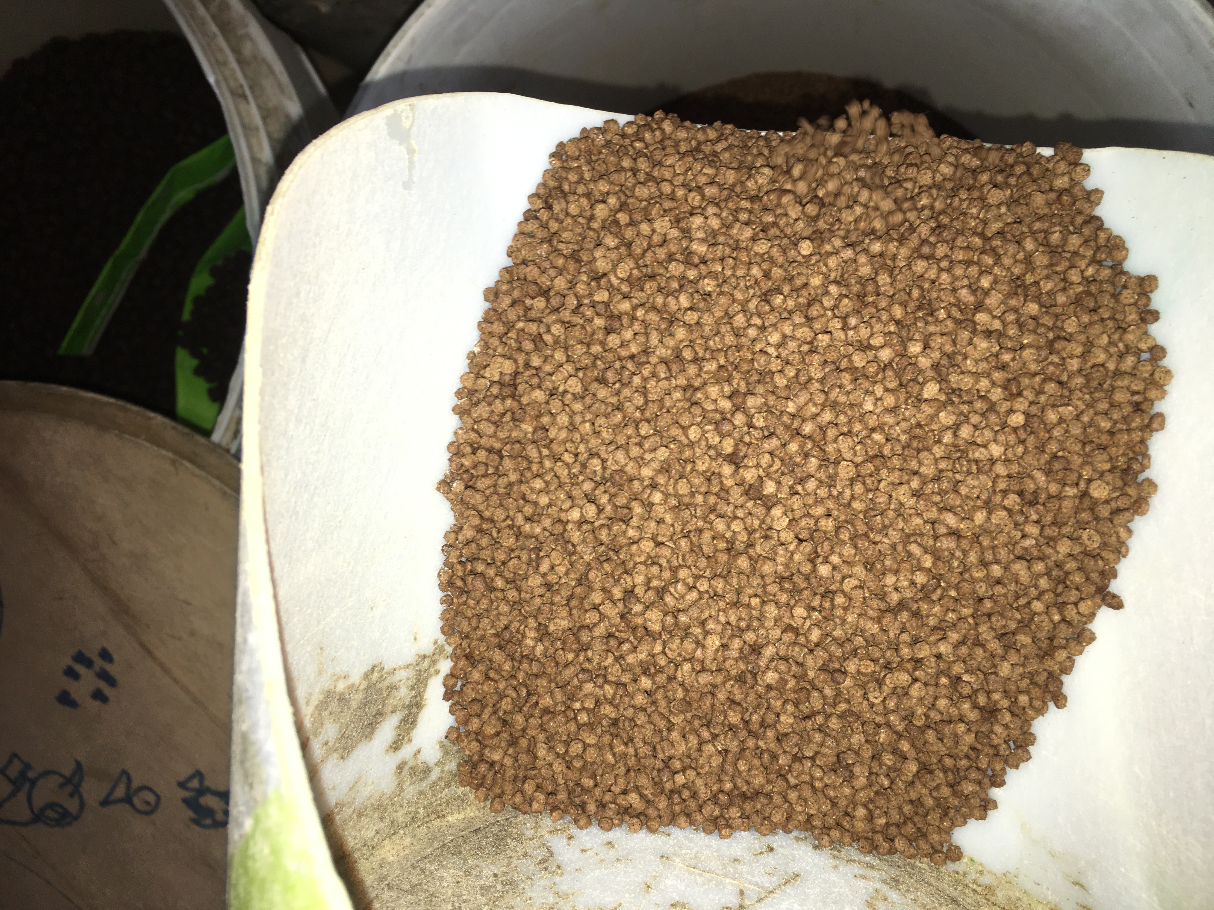 Thức ăn cá 2ly thường dùng cho mọi loại cá koi , cá ruby, cá betta , cá chép,cá lóc , cá rô 0,5kg/gói