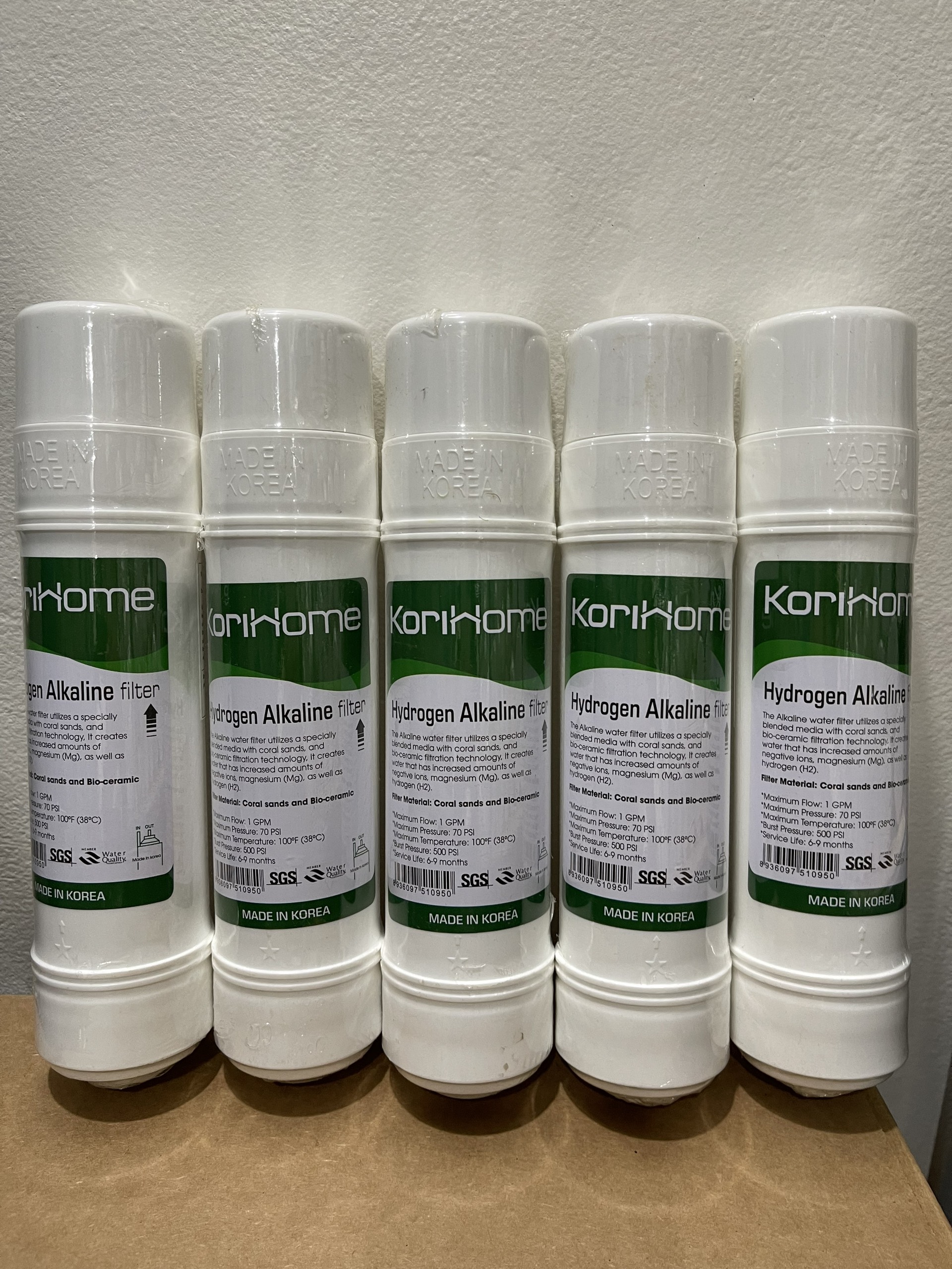 Lõi Hydrogen Alkaline Korihome, Nhập khẩu Hàn Quốc - Hàng chính hãng