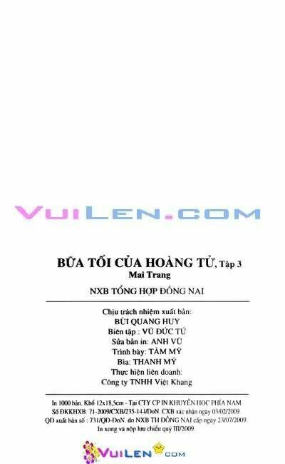 bữa tối của hoàng tử chapter 3 160