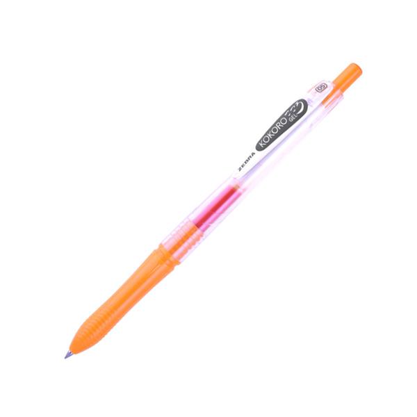 Bút Gel Zebra Kokoro 0.5 mm - Mực Cam