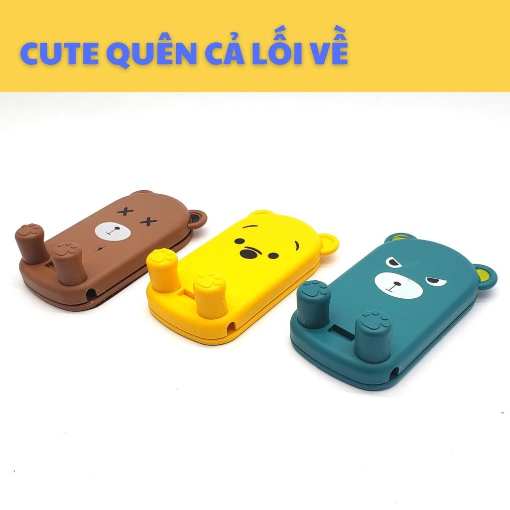 Giá Đỡ Điện Thoại Hình Gấu Cute - Nhiều Màu Xinh Xắn