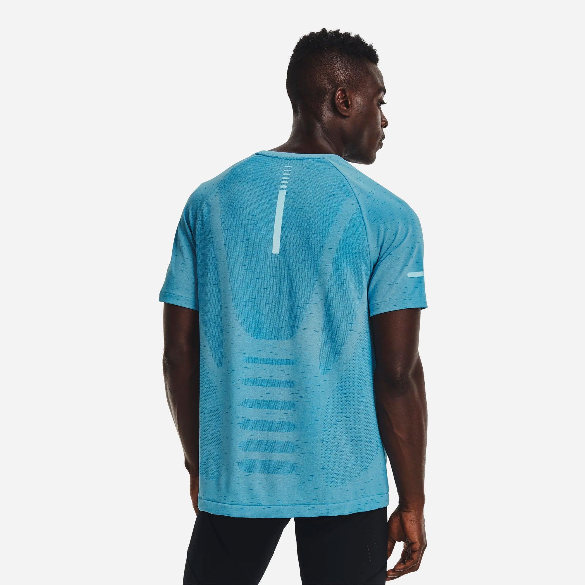 Áo tay ngắn thể thao nam Under Armour Seamless Run - 1361356-481