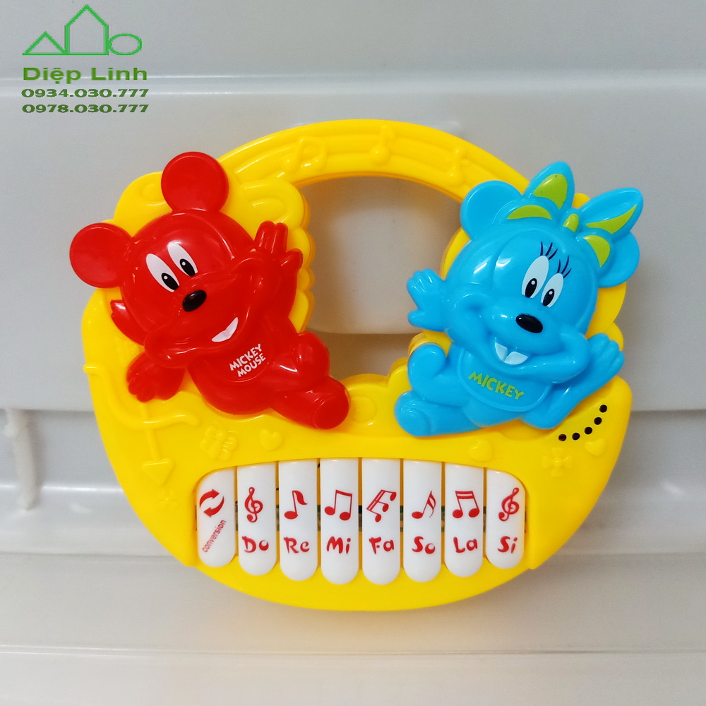 Đàn Đồ Chơi Organ Túi xách Mickey 8 Phím