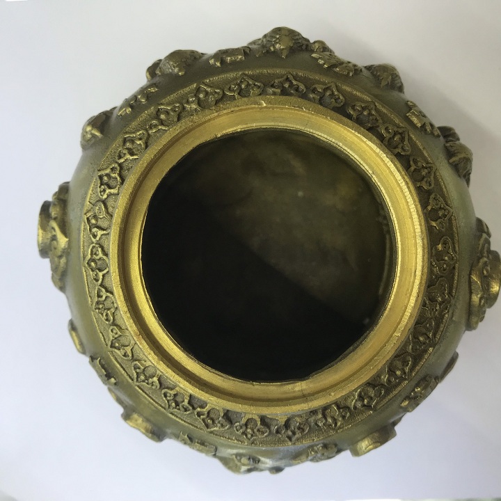 Bồn Tụ Bảo Ngũ Vị Thần tài Đồng